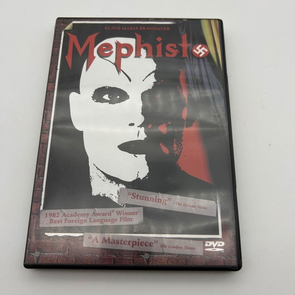 Mephisto DVD 2001 Anchor Bay Klaus Maria Brandauer Oscar Winner Drama German